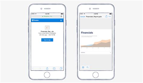 dropbox   open shared links  android  ios venturebeat