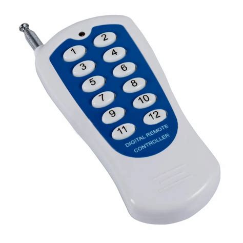 button rf remote control learning code ev long range meter buy  mhz rev chip