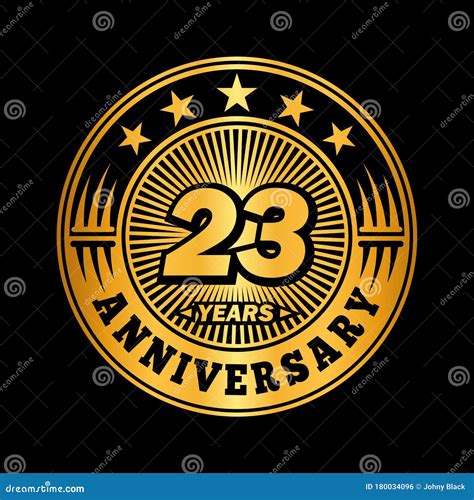 years anniversary celebration  anniversary logo design years logo stock vector