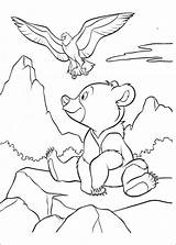 Brother Bear Pages Coloring Fun Kids sketch template