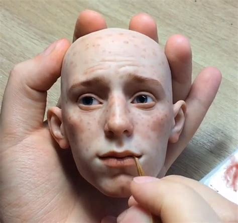 russian artist makes incredibly realistic doll faces that will make your skin shiver