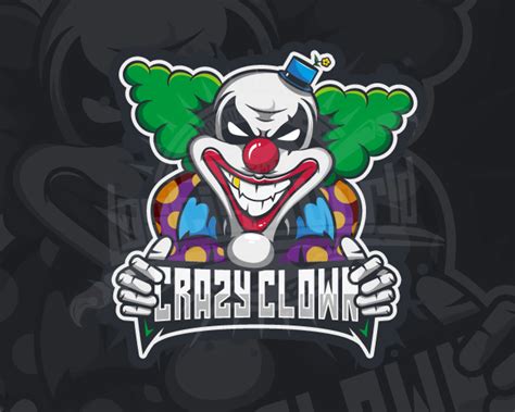 clown logo logodix