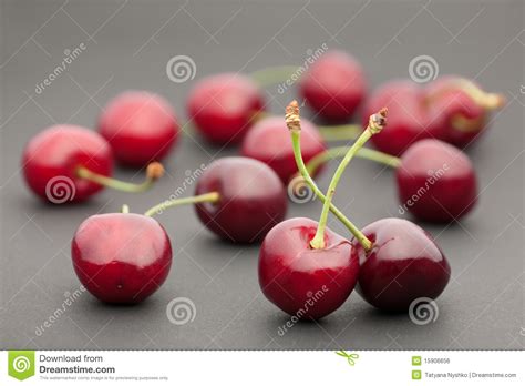 cherry  dark stock photo image  image organic dark