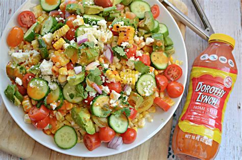 dorothy lynch sweet grilled corn salad