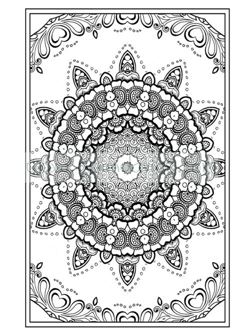 zen coloring book  adults    file include svg png