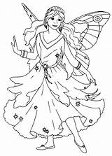 Coloring Fairy Pages Fairies Printable Kids Color Princess Easy Adults Colouring Number Rosetta Butterfly Print Fantasy Sheets Fee Getcolorings Adult sketch template