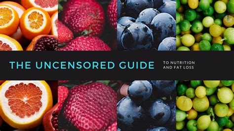 uncensored guide  nutrition  fat loss slickcoach