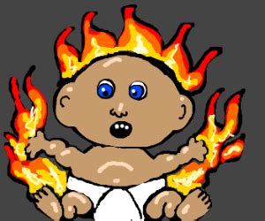 babys  fire drawception