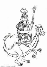Dragon Slayer Coloring Ausmalbilder Drachen Pages Ritter Knight Castle Malvorlagen Ausmalen Rider Zum Large Colouring Color Edupics Ausdrucken Mit Popular sketch template