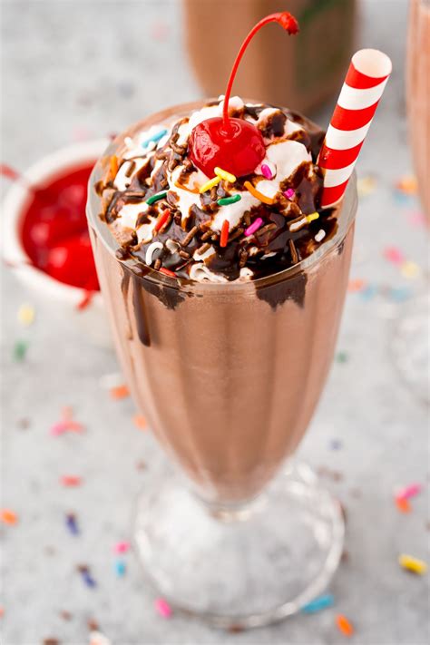 chocolate milkshake thick  rich sugar  soul