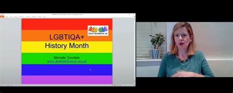 Lgbt History Month In Bsl Deaf Rainbow Uk