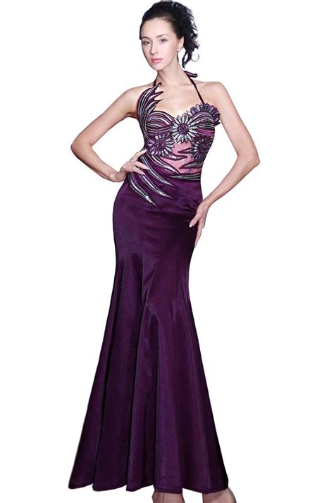 edressit purple elegant prom gown evening dress  evening gowns prom gown dresses