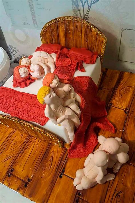 Baker Hired To Create Full Blown Orgy Cake Complete With Naked Couples