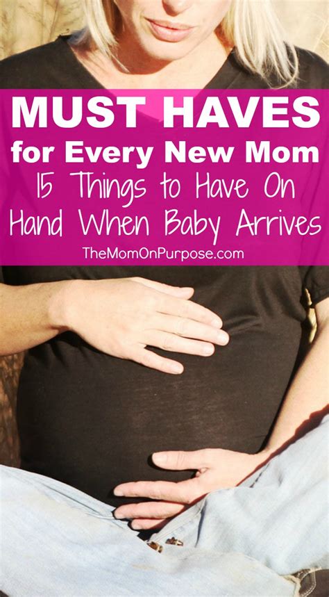 Must Haves For Every New Mom 1 The Simply Organized Home