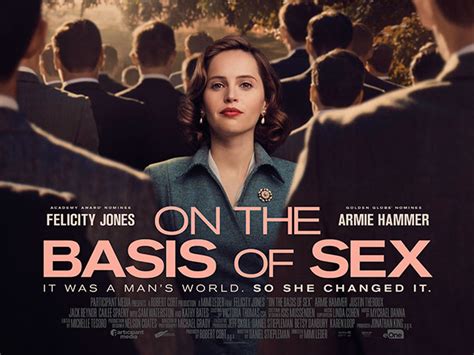 on the basis of sex watch felicity jones and armie hammer in the new