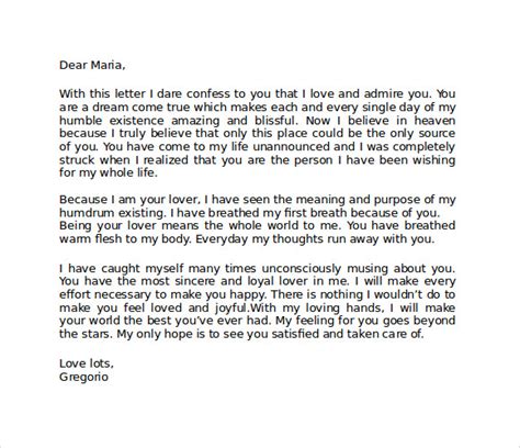 love letters     ms word
