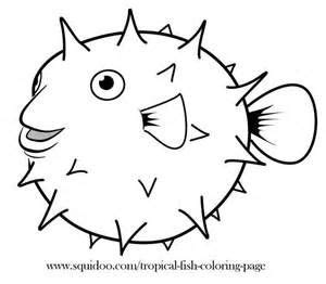 view  larger size  print  puffer fish coloring page