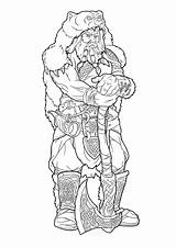 Surtur Norse sketch template