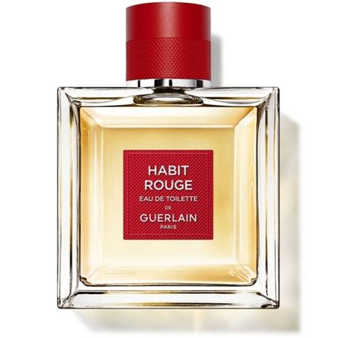 Eau De Toilette Habit Rouge Guerlain Tendance Parfums