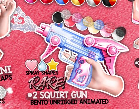Second Life Marketplace Mug Pool Party 2 Squirt Gun Rare