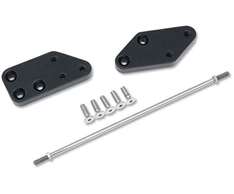 control extension kit chrome harley davidson softail accutronix  motorcycle foot pegs