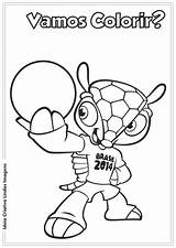 Copa Mascote Fuleco Ideia Criativa Links sketch template
