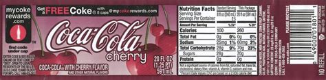 coca cola cherry label   oz bottle  diet coke flickr