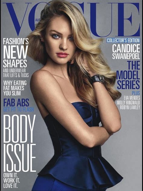 Candice Swanepoel Vogue Australia June 2013 Vogue Magazine Covers