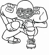 Coloring Football Dame Notre Pages Getcolorings Bo sketch template
