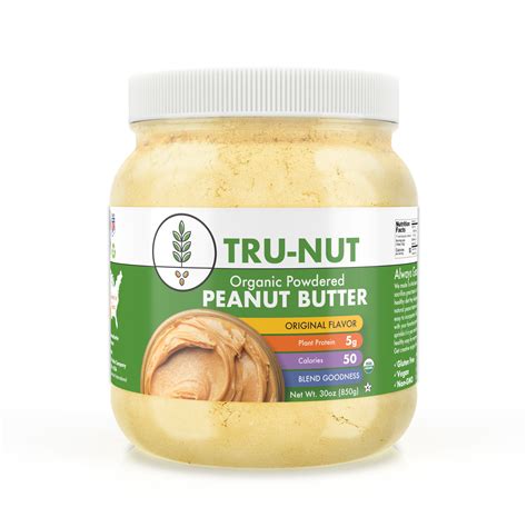 organic powdered peanut butter