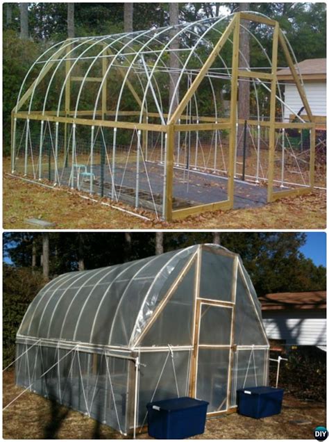 diy green house projects picture instructions