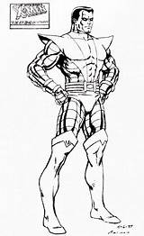 Pryde Heath Russ Marvel Colossus sketch template