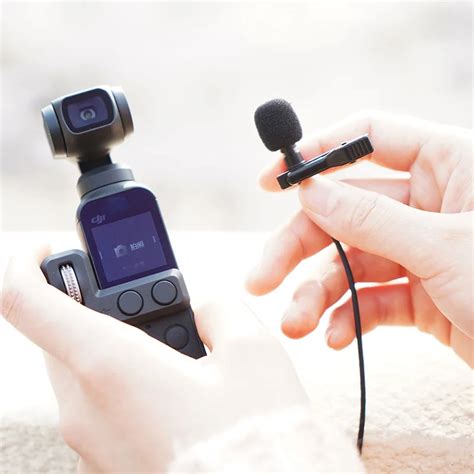 dji osmo pocket mm adapter   lavalier microphone mic  trs plug osmo pocket