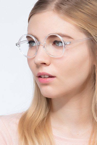 years round clear frame eyeglasses eyebuydirect eyeglasses round