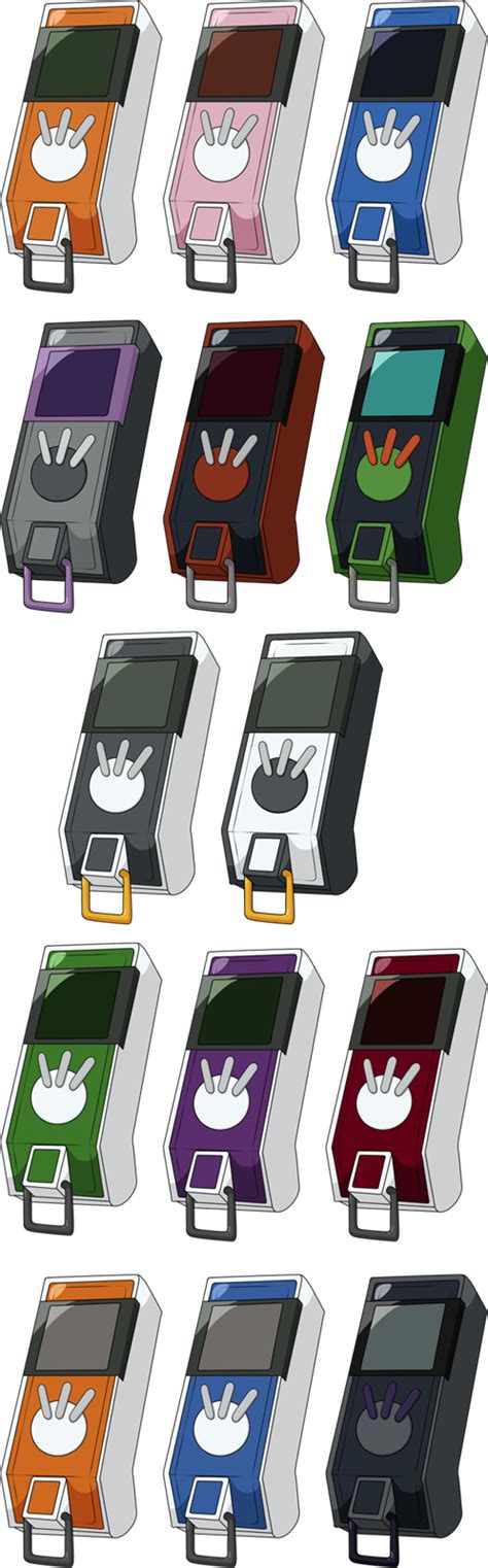 digimon savers next all digivice ic hd lines by nelanequin on deviantart