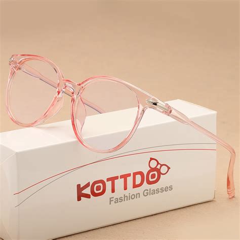 kottdo new round women glasses anti radiation eye glasses frame