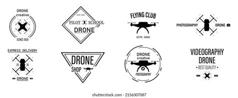 drone icons set vector illustration stock vector royalty   shutterstock