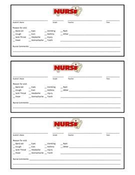 nurses receipt cards   word nurse