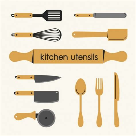 kitchen utensils collection   kitchen utensils