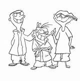 Ed Edd Coloring Pages Eddy Eddie sketch template