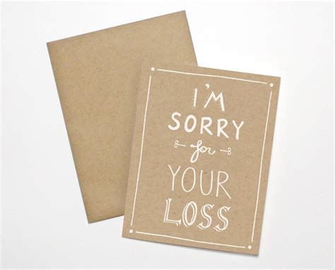sympathy card im    loss