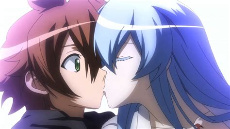 Image Tatsumi And Esdeath S First Kiss Akame Ga Kill Ep 10 Png