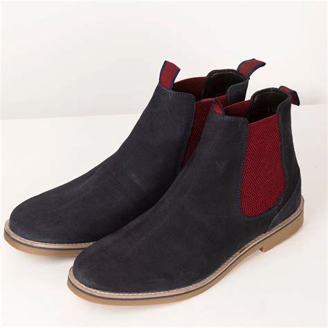 mens suede chelsea boots suede leather ankle boot yorkshire trading company