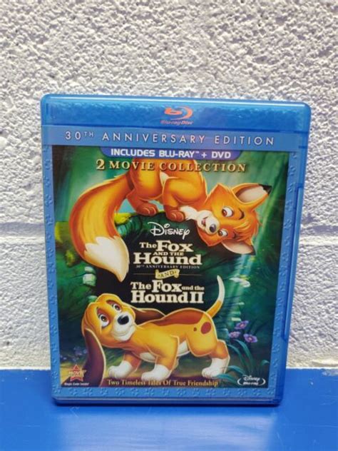 The Fox And The Hound Fox And The Hound Ii Blu Ray Dvd 2011 3 Disc