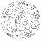 Ausmalbilder Ostern Kinder Oster Hase Ausmalen sketch template