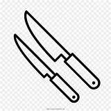Knife Colorear Cuchillos Webstockreview Clipground sketch template