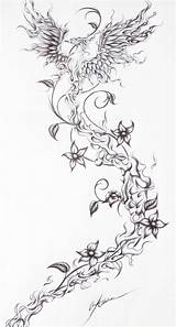 Tattoo Choose Board Firebird Friend Request Phoenix sketch template