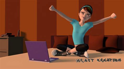 Fantastic Naughty 3d Girl Animation Kcgi Youtube