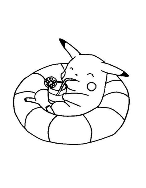 anime clipart pikachu pokemon coloring pages pikachu cute