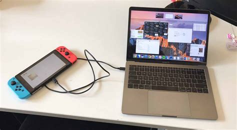 connect  nintendo switch  laptop